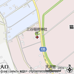 茨城県坂東市猫実新田548周辺の地図