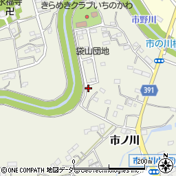 埼玉県東松山市市ノ川132-47周辺の地図