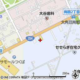茨城県つくば市大角豆2011-56周辺の地図