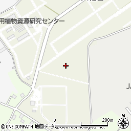 茨城県つくば市八幡台周辺の地図