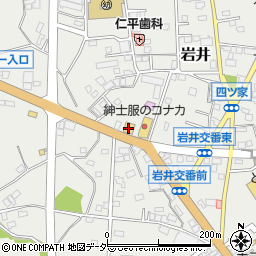 ガスト岩井店周辺の地図