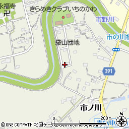 埼玉県東松山市市ノ川132-6周辺の地図
