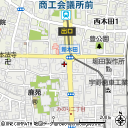 株式会社黒川クリーニング社　みのり店周辺の地図