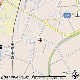 長野県塩尻市上田276周辺の地図