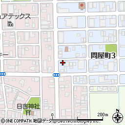 三和器械福井周辺の地図