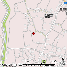 茨城県坂東市鵠戸968周辺の地図