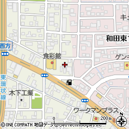 成和鈑金周辺の地図