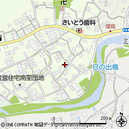 埼玉県比企郡小川町増尾518周辺の地図