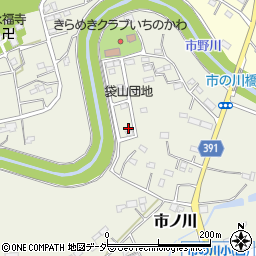 埼玉県東松山市市ノ川132-32周辺の地図