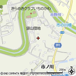 埼玉県東松山市市ノ川132-11周辺の地図