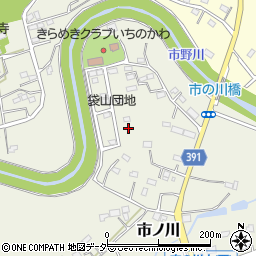 埼玉県東松山市市ノ川132-44周辺の地図