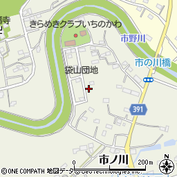 埼玉県東松山市市ノ川132-46周辺の地図