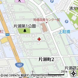 福井県勝山市片瀬町周辺の地図
