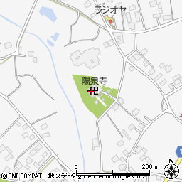 陽泉寺周辺の地図