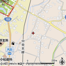 長野県塩尻市上田322周辺の地図