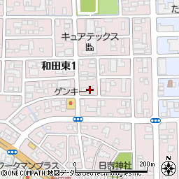 株式会社スズショウ　福井営業所周辺の地図