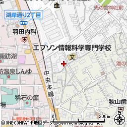 大坂屋薬局湯の脇周辺の地図