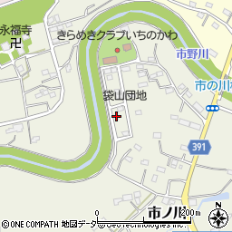 埼玉県東松山市市ノ川132-34周辺の地図