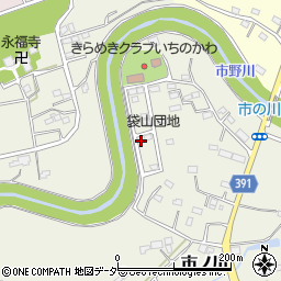 埼玉県東松山市市ノ川132-17周辺の地図