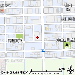 福井テレビホール周辺の地図