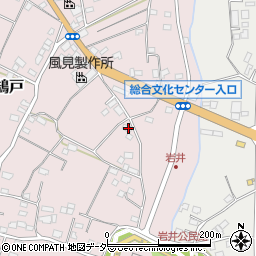 茨城県坂東市鵠戸1058-3周辺の地図