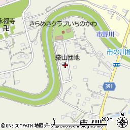 埼玉県東松山市市ノ川132周辺の地図