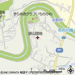 埼玉県東松山市市ノ川132-41周辺の地図