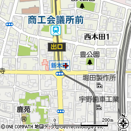 岩永靴店本店周辺の地図