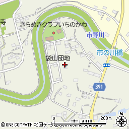 埼玉県東松山市市ノ川132-40周辺の地図
