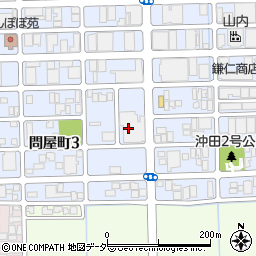 福井テレビ　営業部周辺の地図