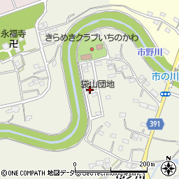 埼玉県東松山市市ノ川132-5周辺の地図