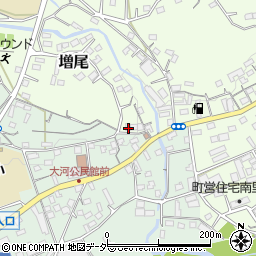 埼玉県比企郡小川町増尾123-4周辺の地図