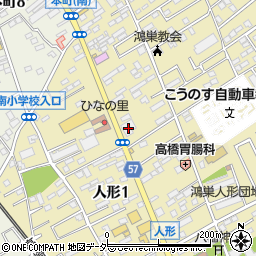 ＦｉＴ２４・鴻巣店周辺の地図