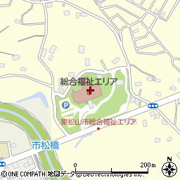 介護老人保健施設東松山市総合福祉エリア周辺の地図