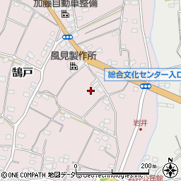 茨城県坂東市鵠戸1062周辺の地図