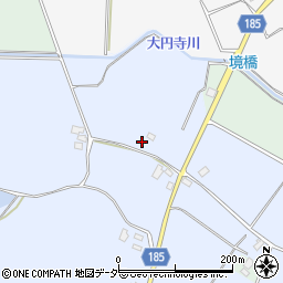 茨城県行方市籠田268周辺の地図