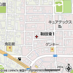 丸井産業株式会社福井営業所周辺の地図