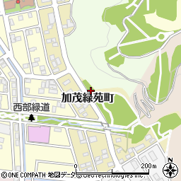〒918-8058 福井県福井市加茂緑苑町の地図