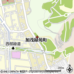 福井県福井市加茂緑苑町周辺の地図