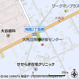 睦八幡宮周辺の地図