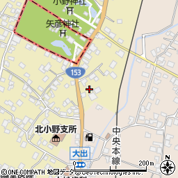長野県塩尻市北小野13259周辺の地図