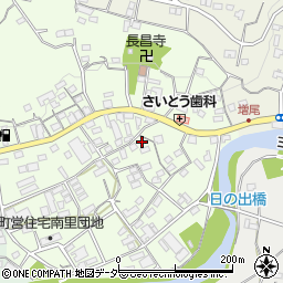 埼玉県比企郡小川町増尾523周辺の地図