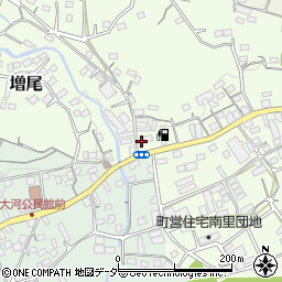 埼玉県比企郡小川町増尾119周辺の地図