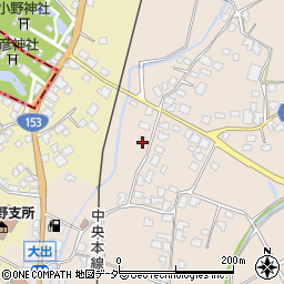 長野県塩尻市上田302周辺の地図
