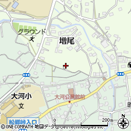 埼玉県比企郡小川町増尾423-2周辺の地図