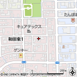 尾家産業株式会社　福井営業所周辺の地図