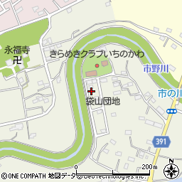 埼玉県東松山市市ノ川132-25周辺の地図