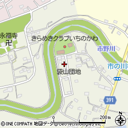 埼玉県東松山市市ノ川132-19周辺の地図