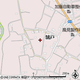 茨城県坂東市鵠戸1112-4周辺の地図