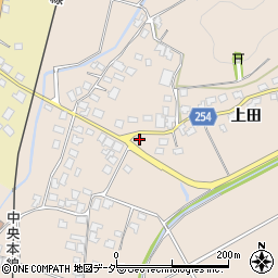 長野県塩尻市上田836周辺の地図